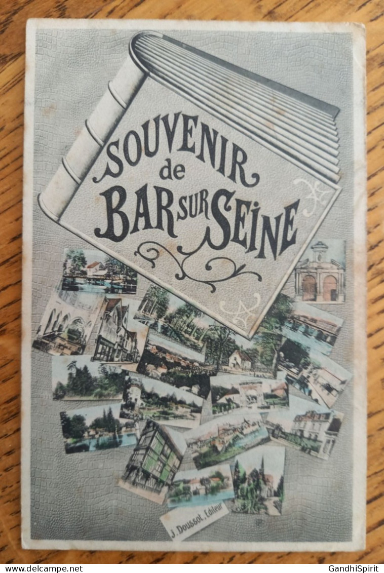 Souvenir De Bar Sur Seine (Aube) - Multivues - Bar-sur-Seine