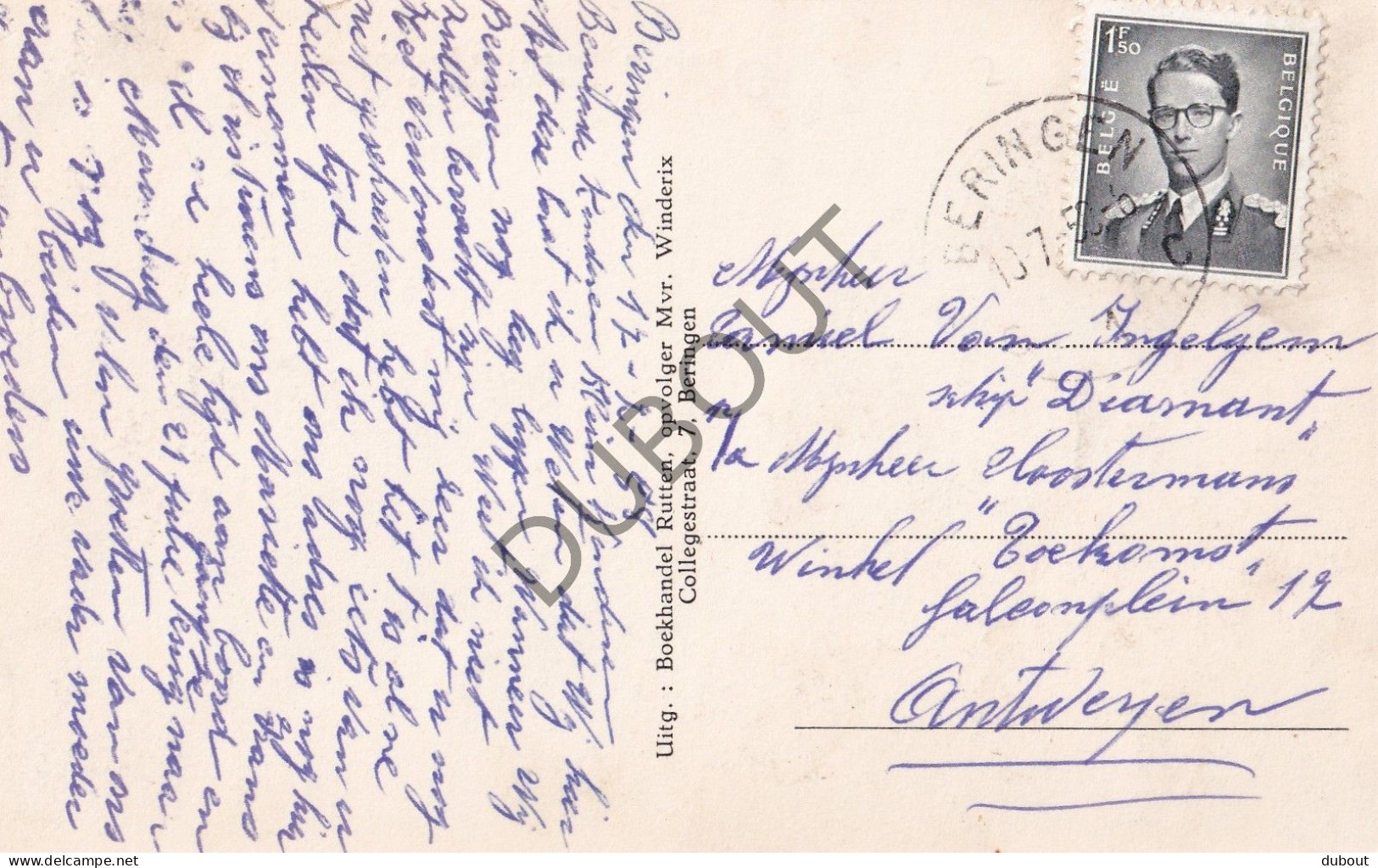 Postkaart/Carte Postale - Beringen - Onze Lieve Vrouwstraat (C3986) - Beringen