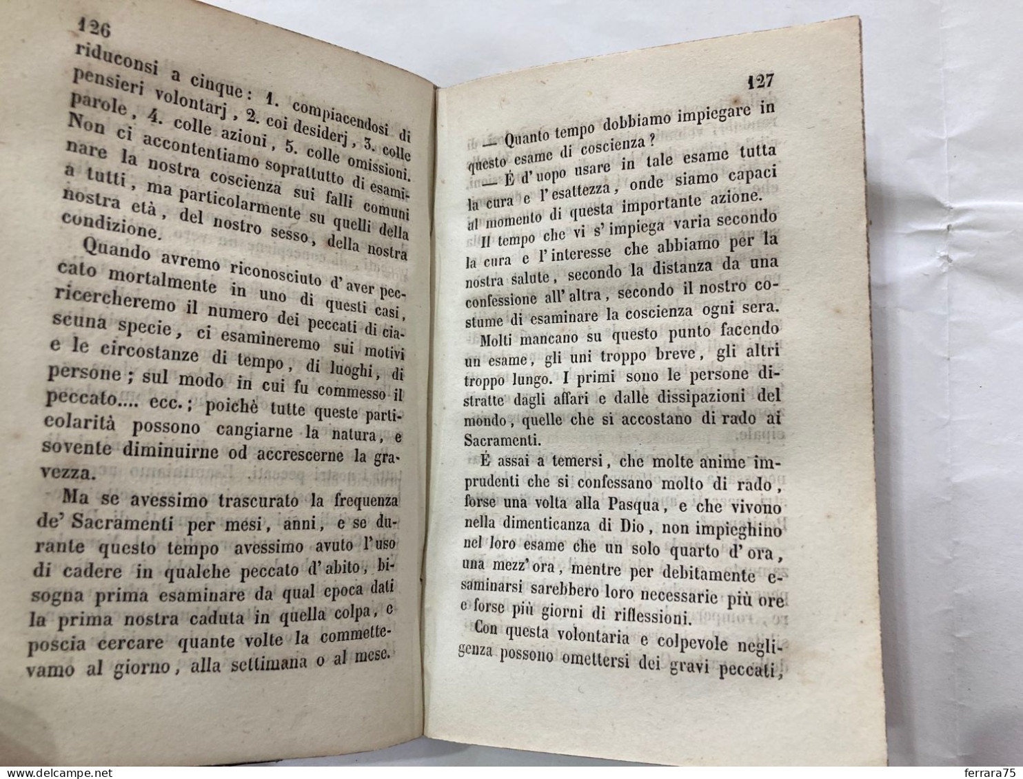 LA MADRE CRISTIANA-ABATE TEGLIO-LETTERA GAETANO BENAGLIO VESCOVO-COMO 1853.