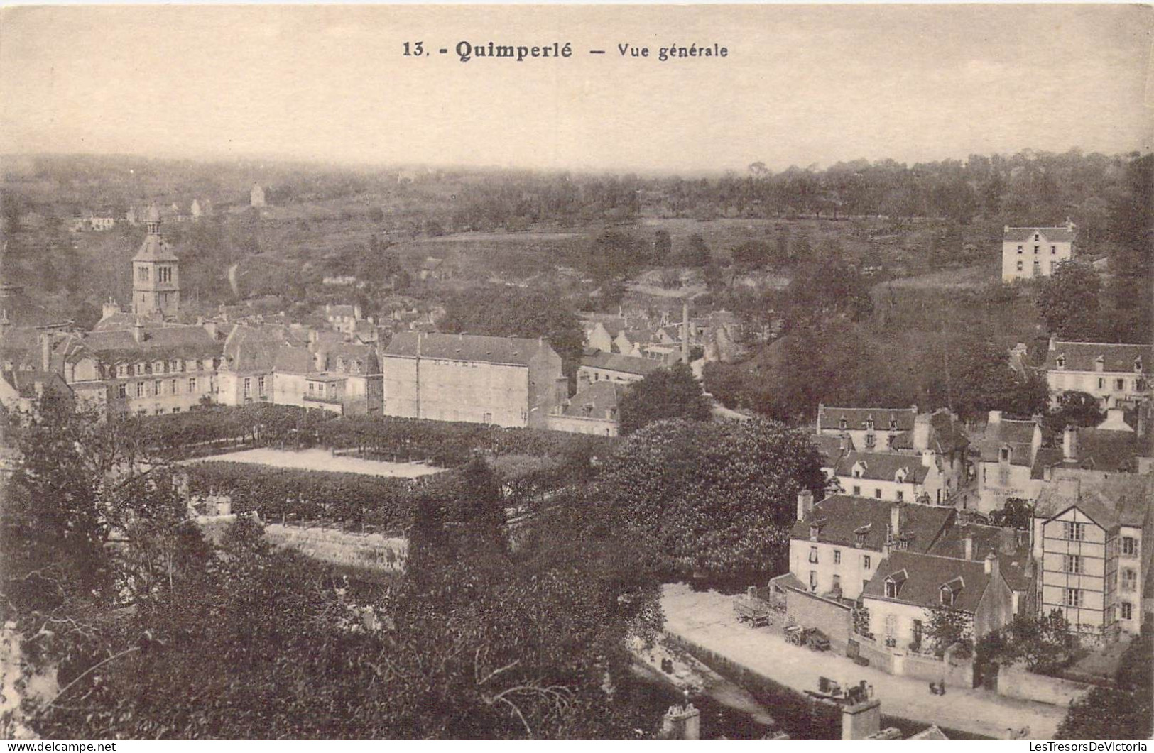 FRANCE - 29 - Quimperlé - Vue Générale - Carte Postale Ancienne - Quimperlé