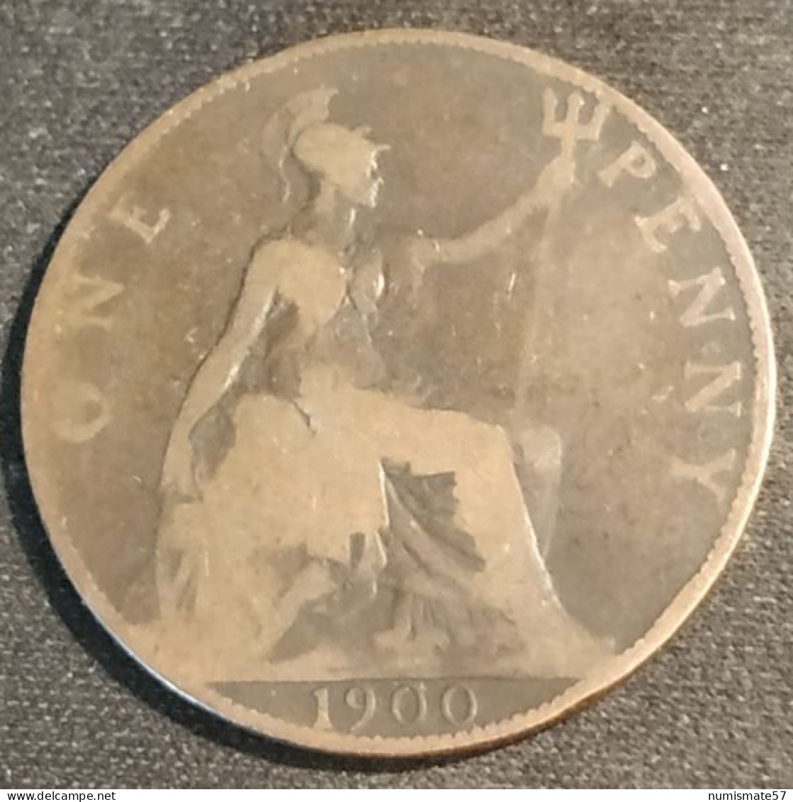 GRANDE BRETAGNE - ONE PENNY 1900 - Victoria - KM 790 - ( Great Britain ) - D. 1 Penny