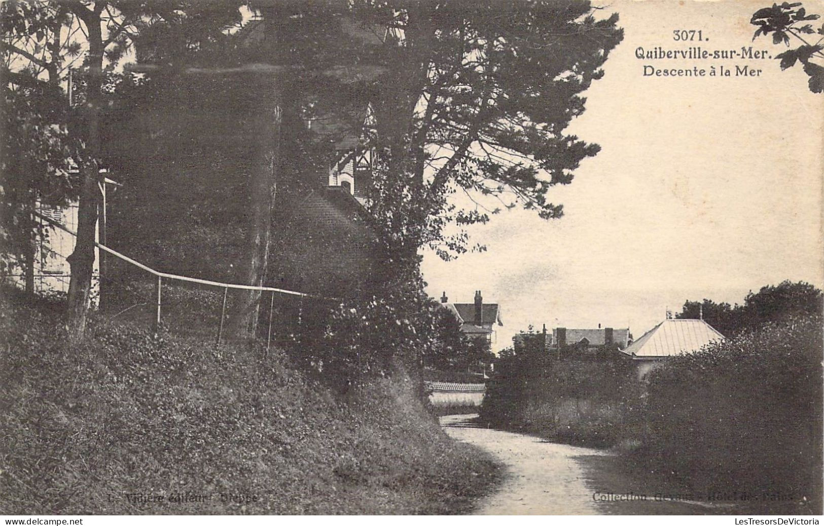 FRANCE - 76 - Quiberville-sur-Mer - Descente à La Mer - Carte Postale Ancienne - Autres & Non Classés