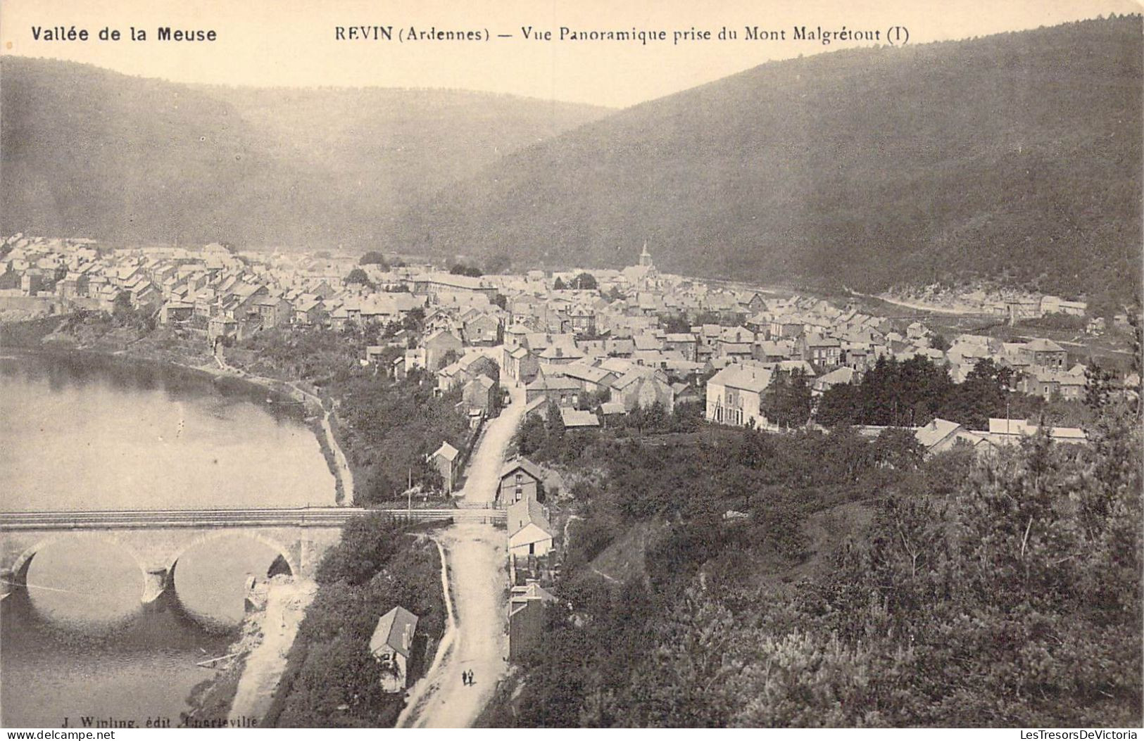 FRANCE - 08 - Revin - Vue Panoramique Prie Du Mont Malgrétout - Carte Postale Ancienne - Revin