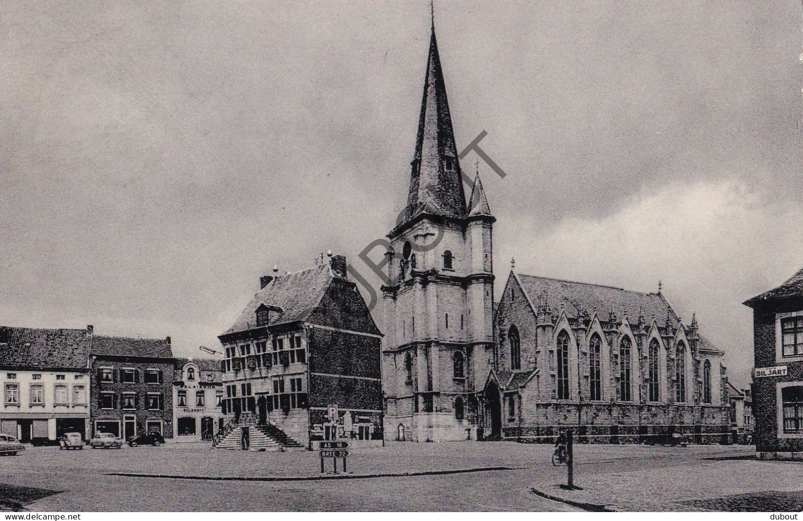 Postkaart/Carte Postale - Bilzen - Kerk En Stadhuis (C3917) - Bilzen