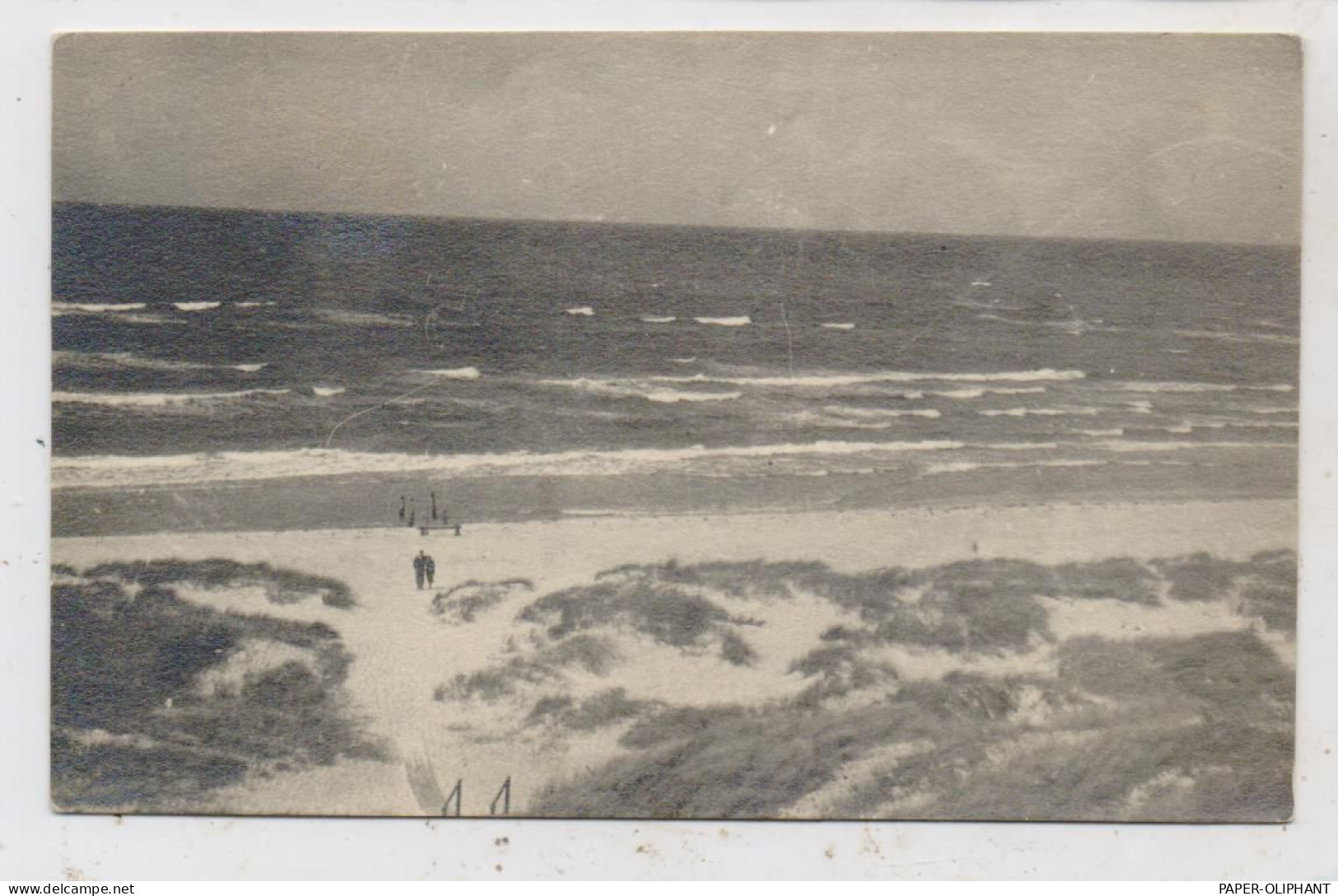 0-2591 DIERHAGEN - NEUHAUS, Strand, Photo-AK 1933 - Fischland/Darss