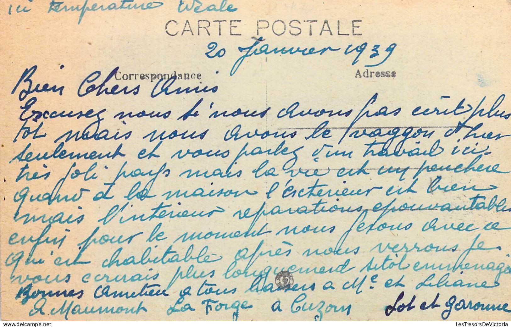 FRANCE - 47 - Fumel - Le Saulou - Carte Postale Ancienne - Fumel