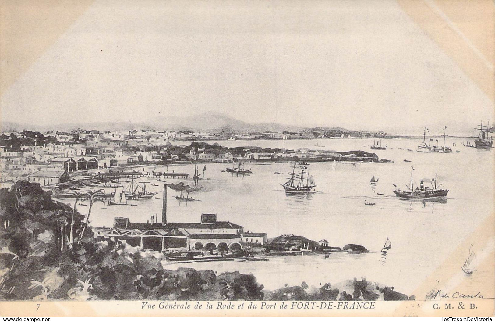 FRANCE - Martinique - Fort De France - Vue Générale De La Rade Et Du Port De Fort-de-France - Carte Postale Ancienne - Fort De France