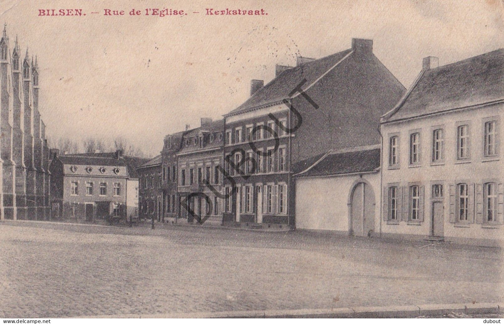 Postkaart/Carte Postale - Bilzen - Kerkstraat  (C3985) - Bilzen