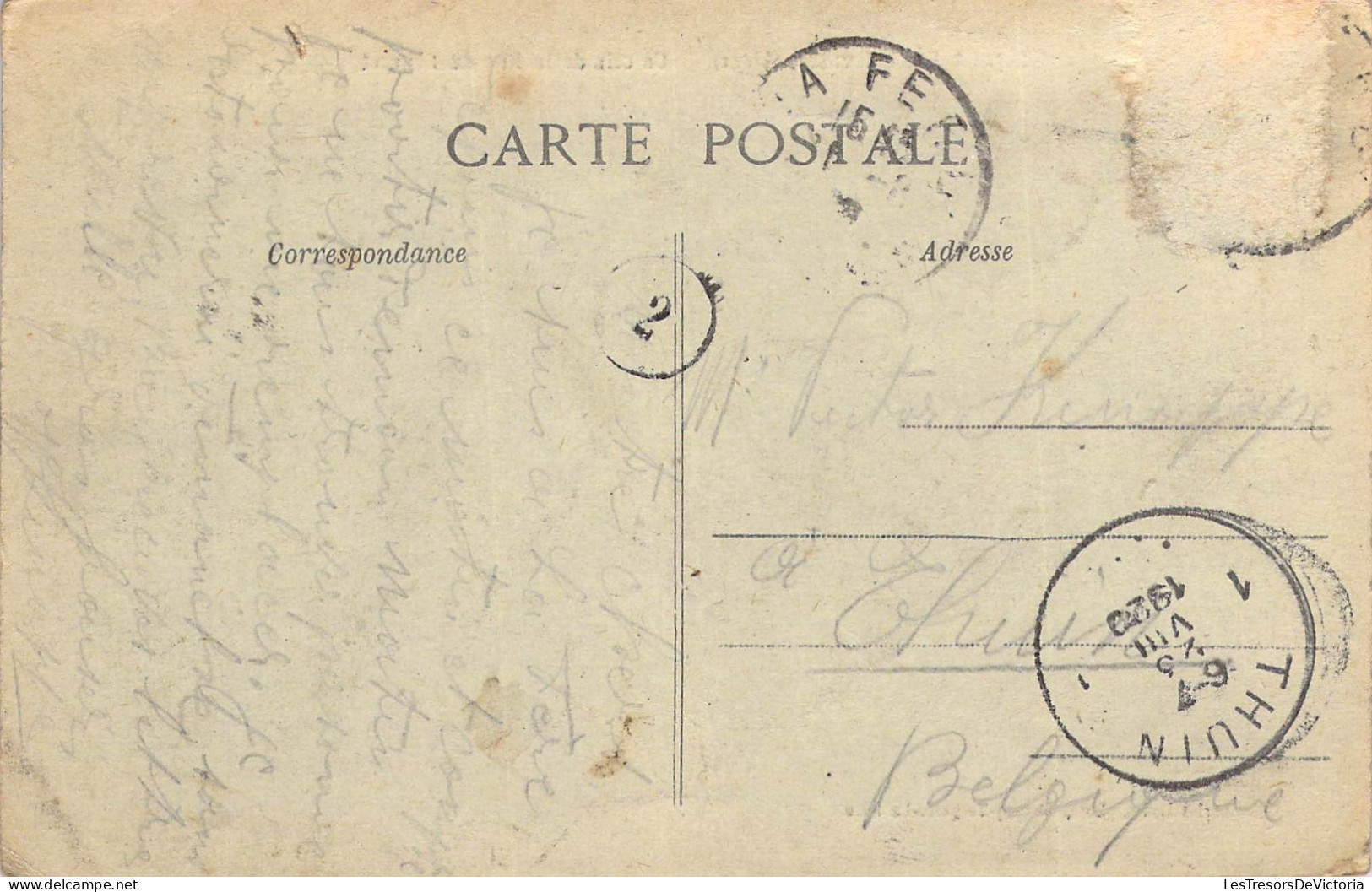 FRANCE - 02 - La Fère - Un Coin De La Rue Du Bourget - Carte Postale Ancienne - Sonstige & Ohne Zuordnung