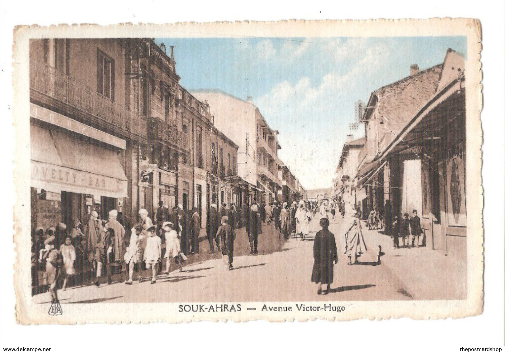 ALGERIE - SOUK AHRAS AVENUE VICTOR HUGO UNUSED - Souk Ahras