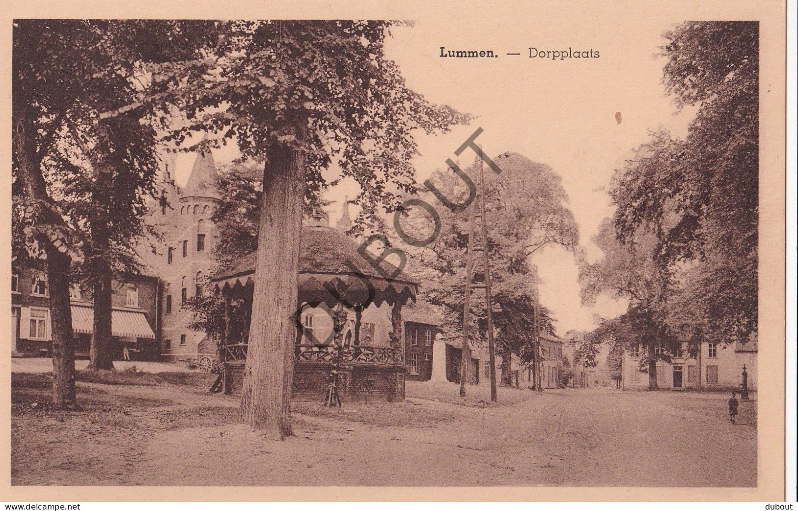 Postkaart/Carte Postale - Lummen - Dorpplaats (C3953) - Lummen