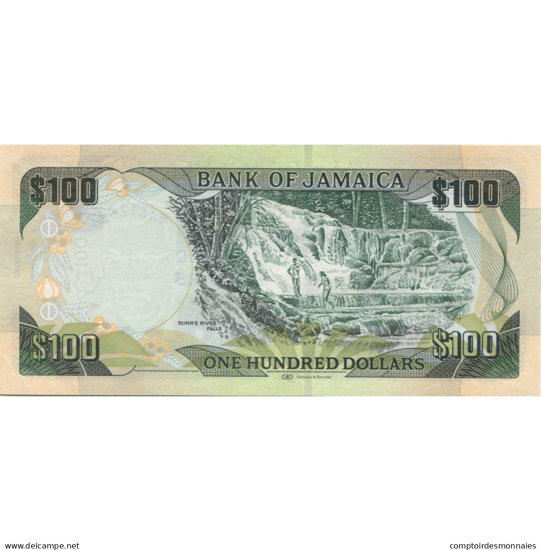 Billet, Jamaïque, 100 Dollars, 2014, 2014-01-01, NEUF - Jamaica