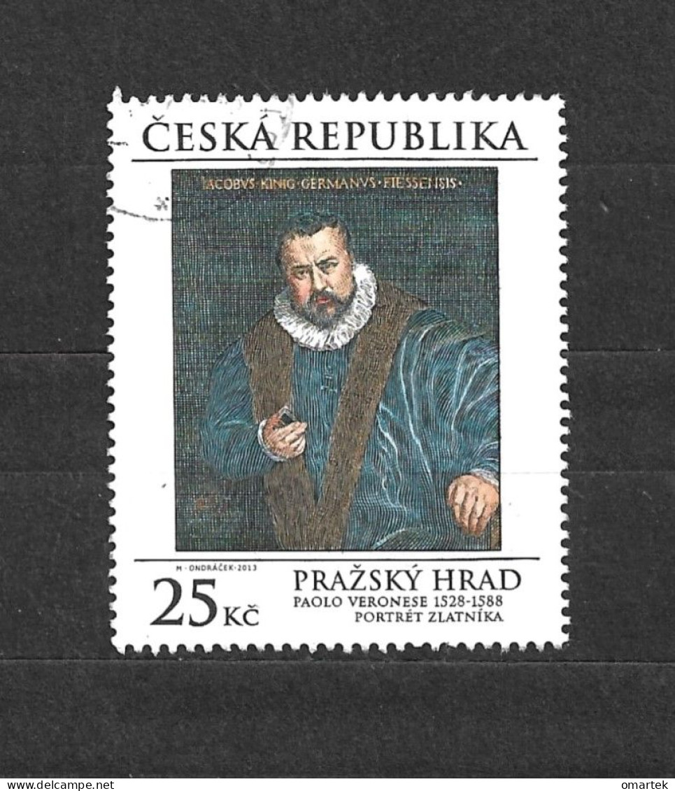 Czech Republic 2013 ⊙ Mi 764 Sc 3569 Prague Castle. Paolo Caliari Veronese. Tschechische Republik. C2 - Used Stamps