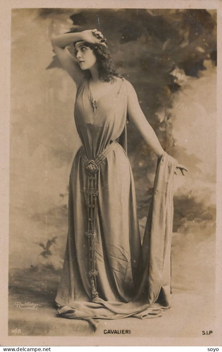 Lina Cavalieri Opera Soprano Née à Viterbo - Opéra