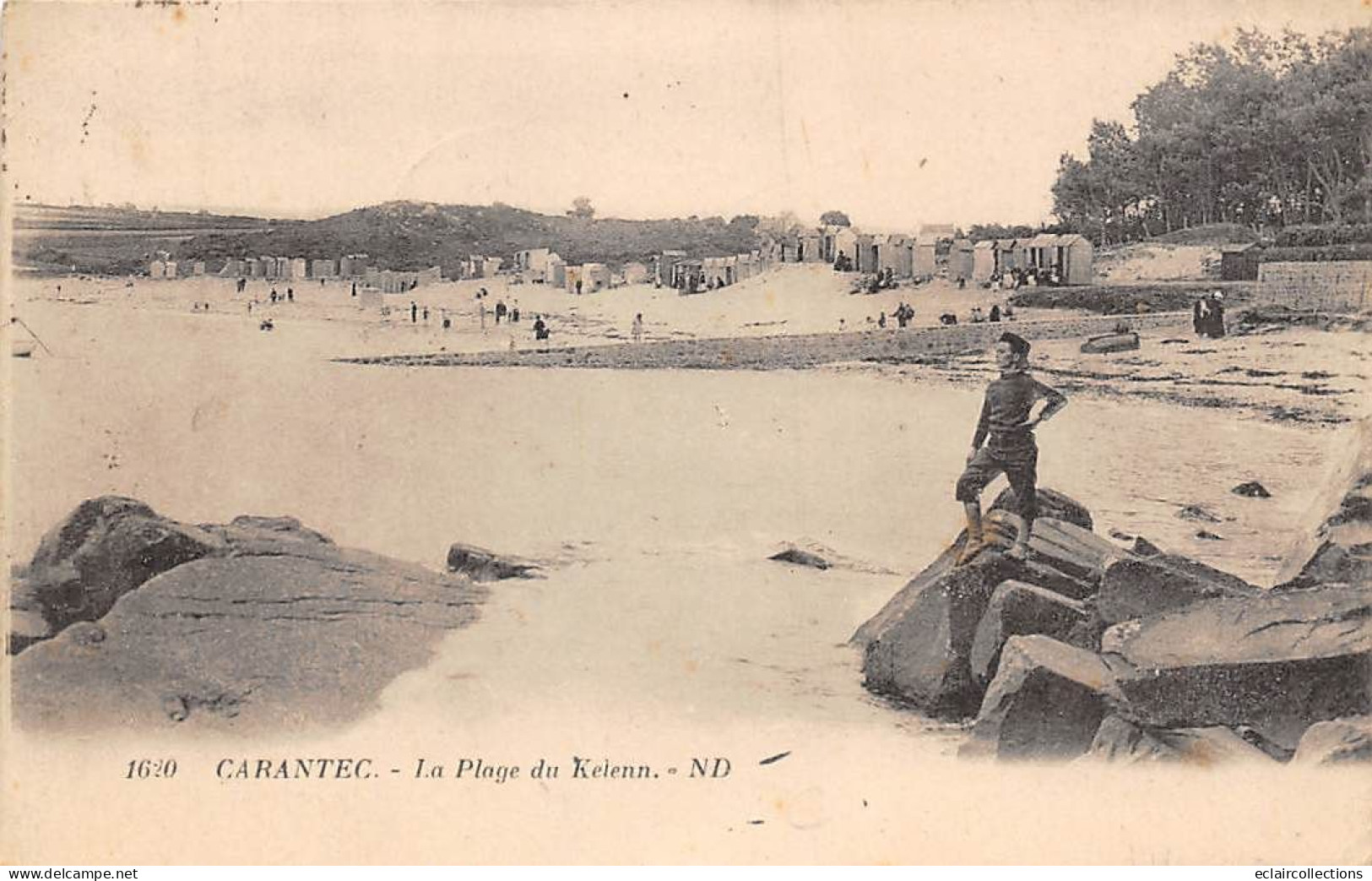 Carantec         29         La Plage De Kelenn.     N° 1620   (voir Scan) - Carantec