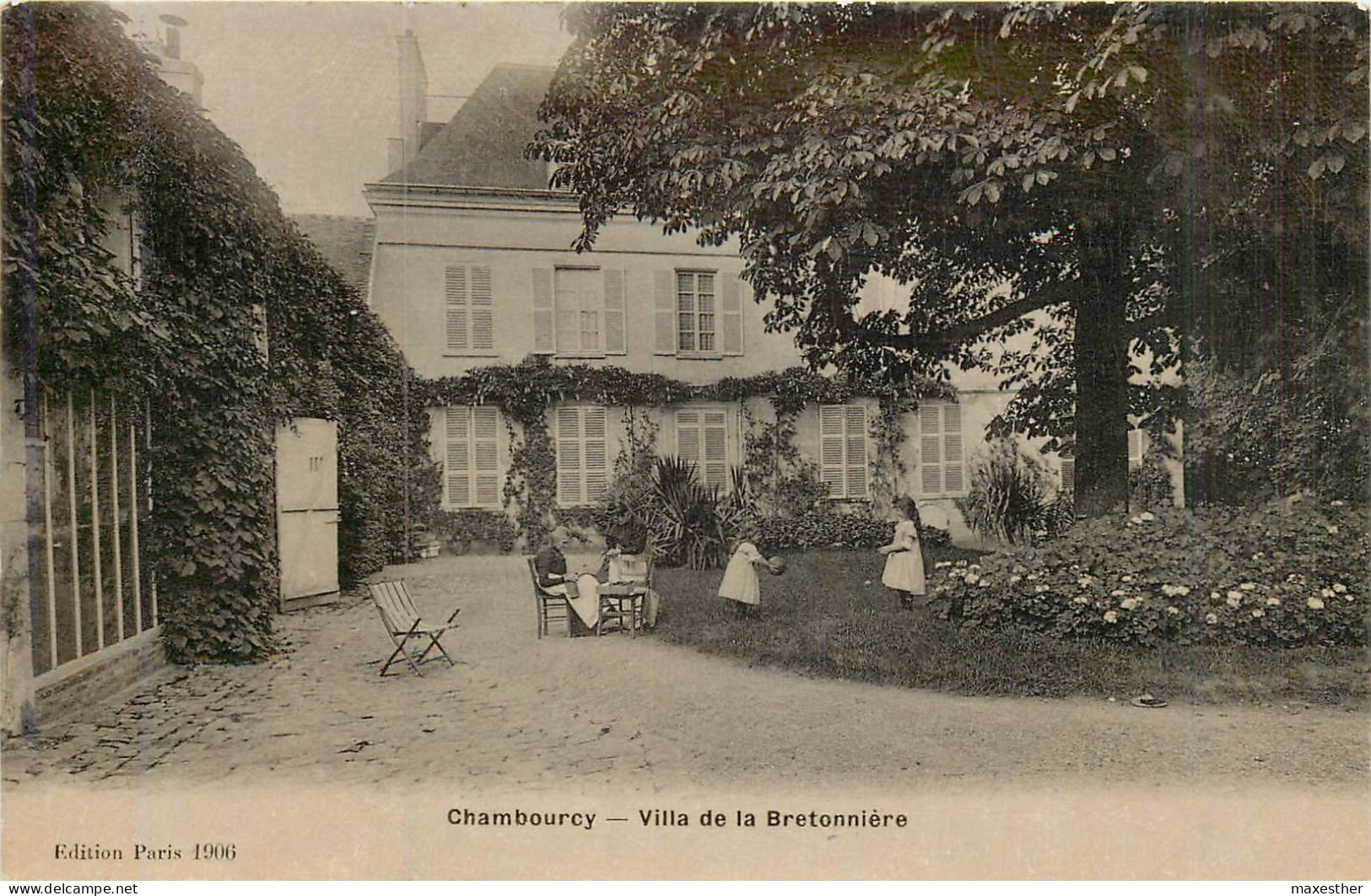 CHAMBOURCY  Villa De La Bretonnière - TOILÉE - Chambourcy