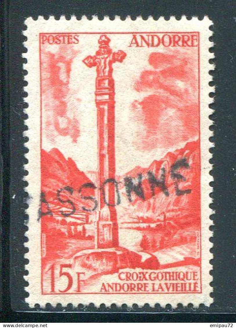 ANDORRE- Y&T N°146- Oblitéré (très Belle Oblitération!!!) - Used Stamps