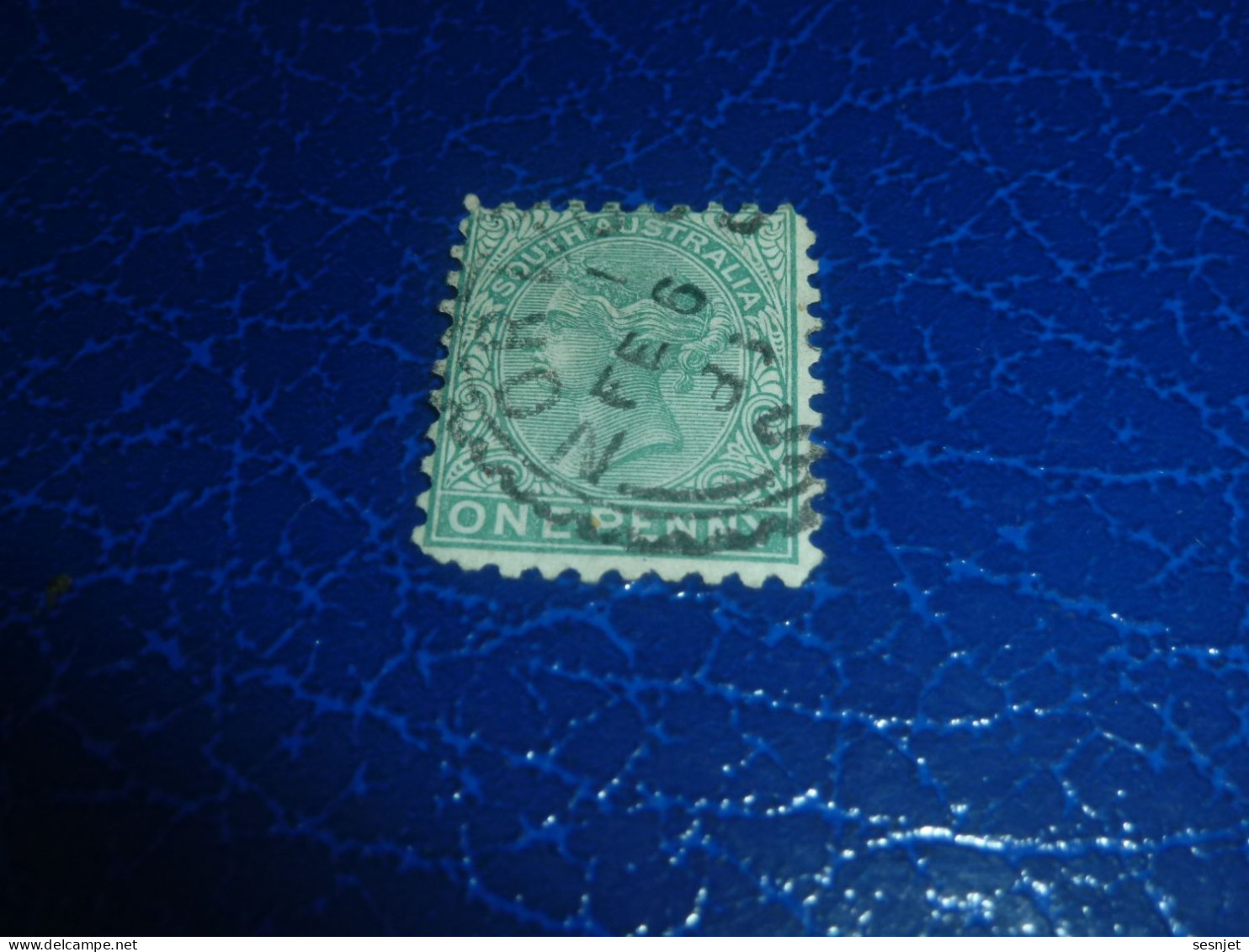 South Australia - Victoria - One Penny - 36 - Vert - Oblitéré - Année 1890 - - Used Stamps