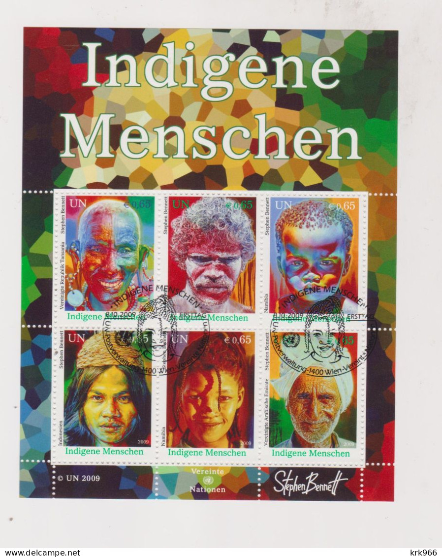 UNITED NATIONS VIENNA  2009 Sheet Used - Used Stamps