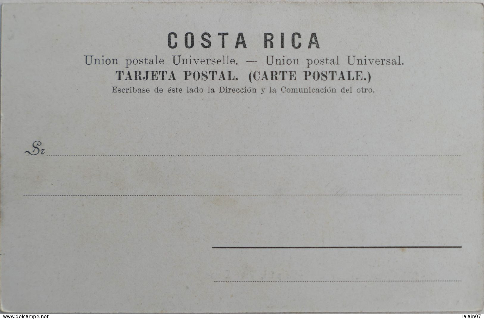 C. P. A. : COSTA RICA : Port Limon, Hospital - Costa Rica