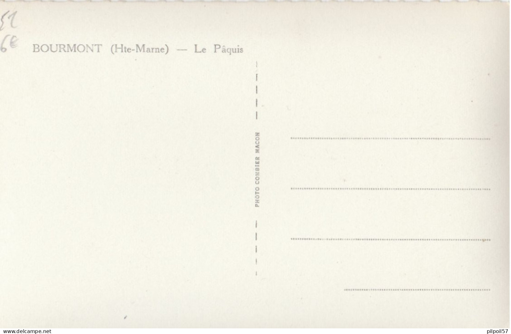 52 - BOURMONT - Le Pâquis (CPSM 9x14) - Bourmont