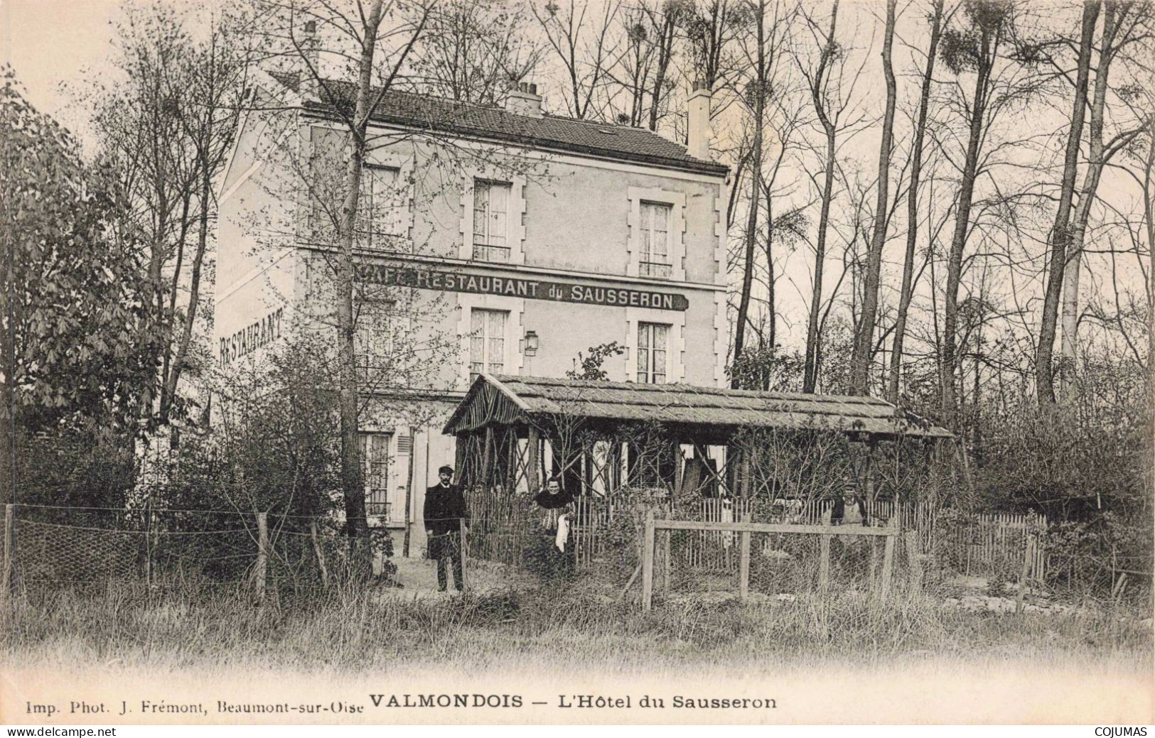 95 - VALMONDOIS - S15038 - L'Hôtel Du Sausseron Restaurant - L1 - Valmondois