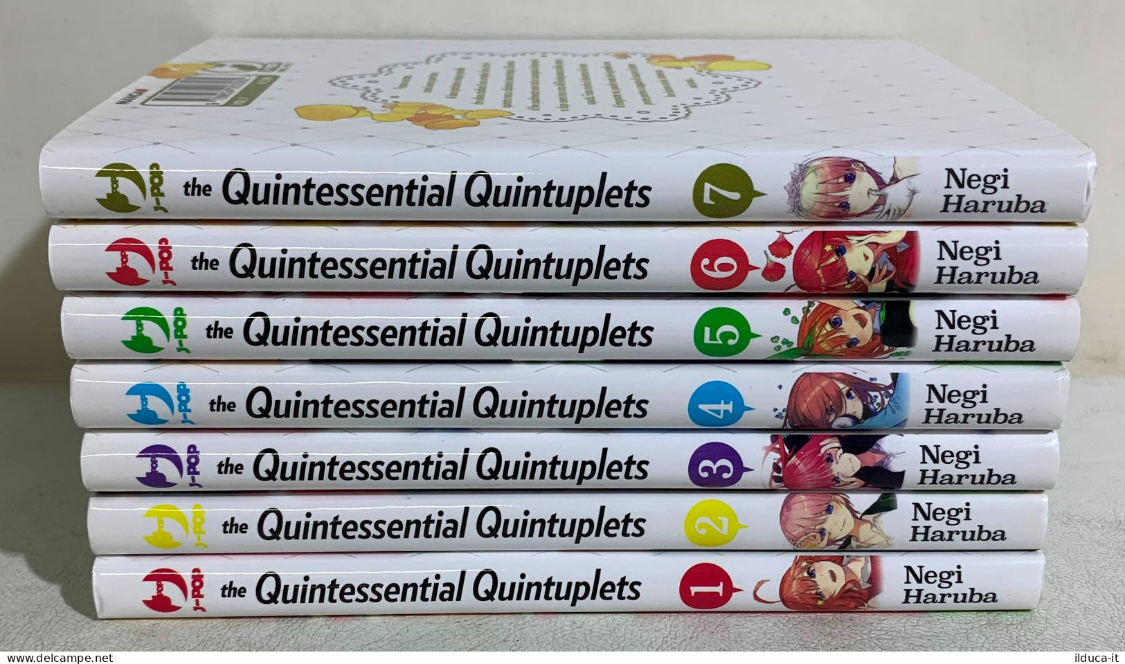 I113907 Primi 7 Numeri - THE QUINTESSENTIAL QUINTUPLETS - JPop 2020 - Manga