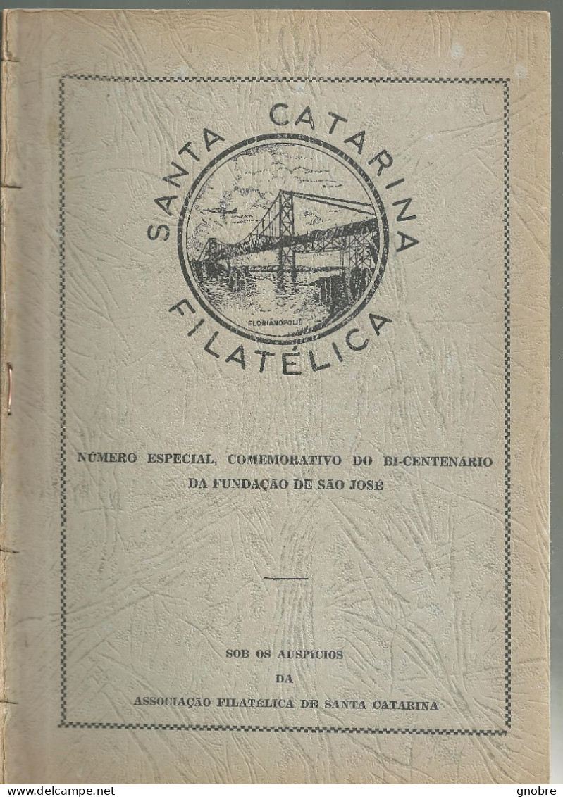 SANTA CATARINA FILATELICA - BRAZIL - MAGAZINE - 1950 -  N° 02 - Zeitungen & Zeitschriften