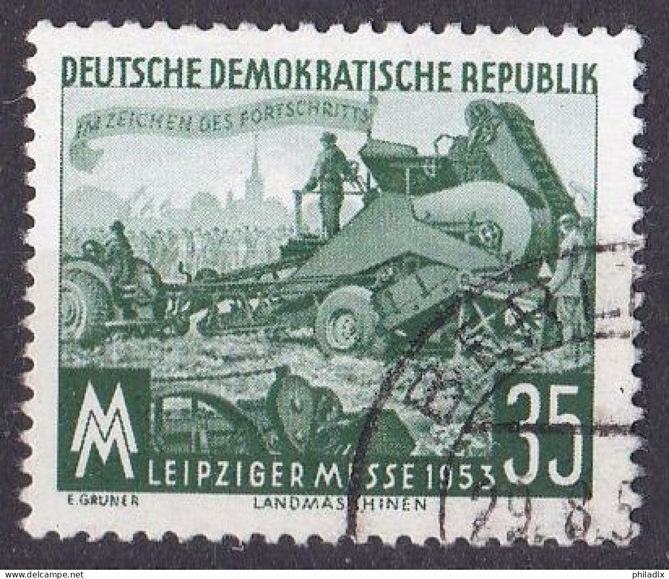 (381) DDR 1953 O/used (A3-27) - Gebraucht