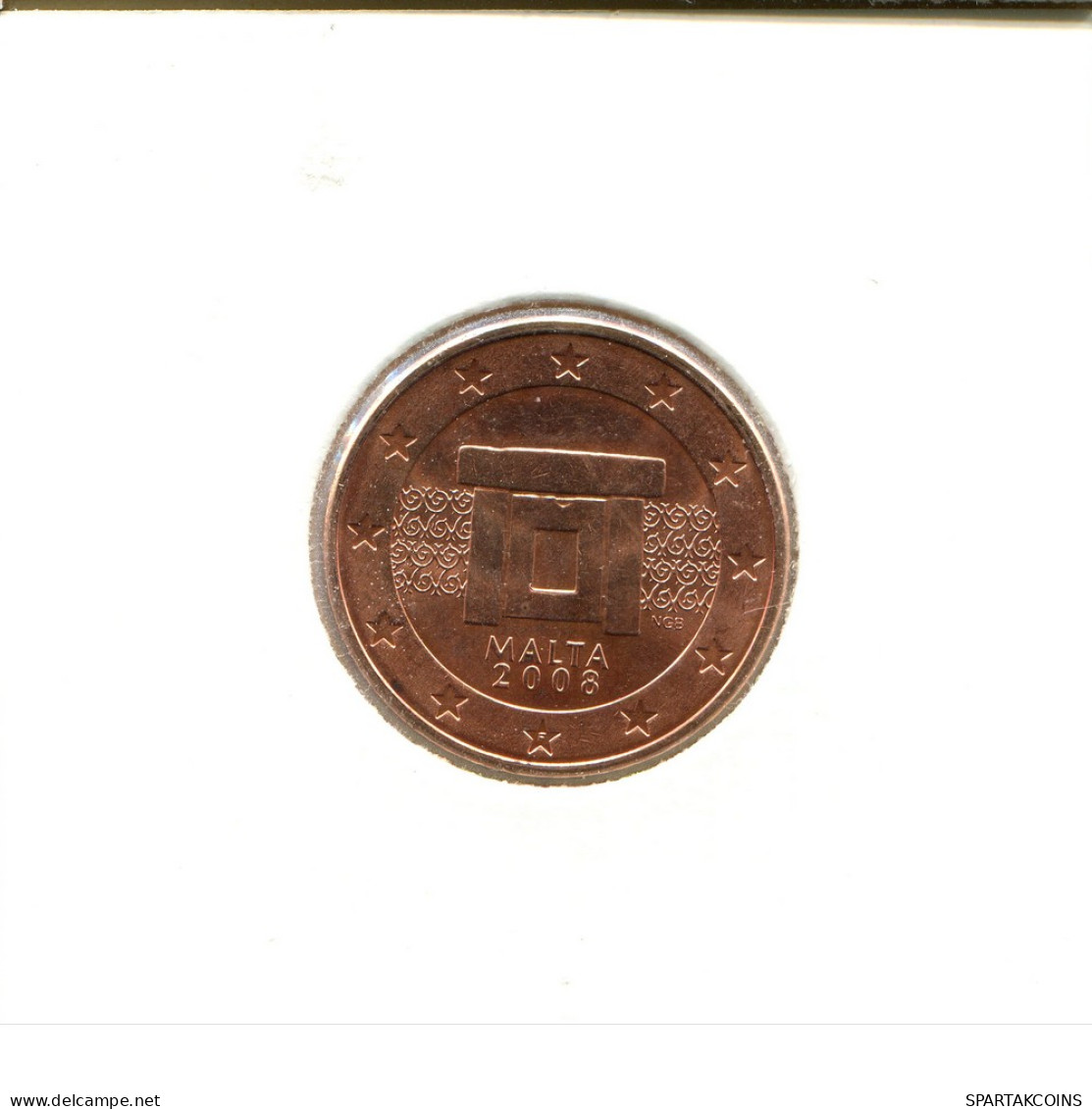 5 EURO CENTS 2008 MALTE MALTA Pièce #AS623.F - Malte