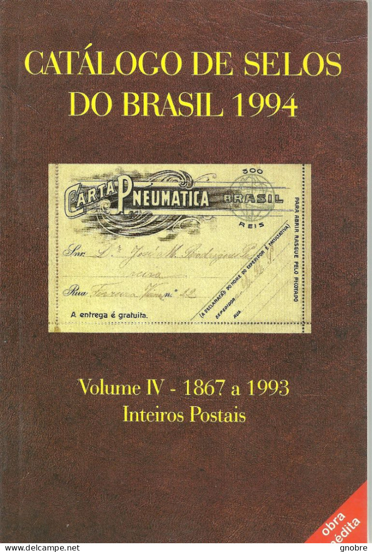 CATALOG RHM 1994 POSTAL STATIONERY FROM BRAZIL - Tijdschriften