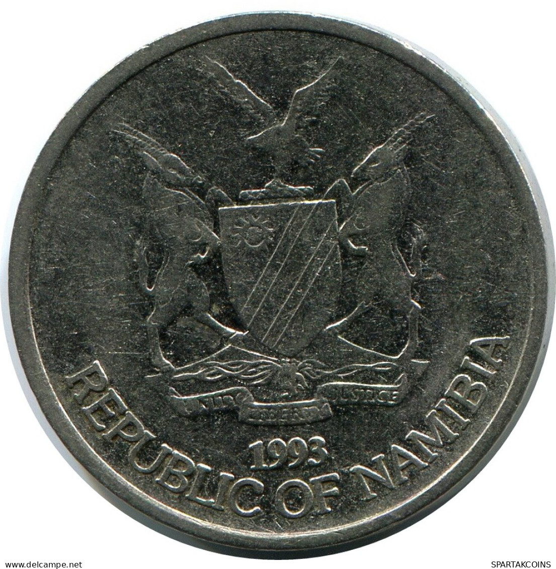 10 DOLLARS 1993 NAMIBIA Moneda #AP912.E - Namibia