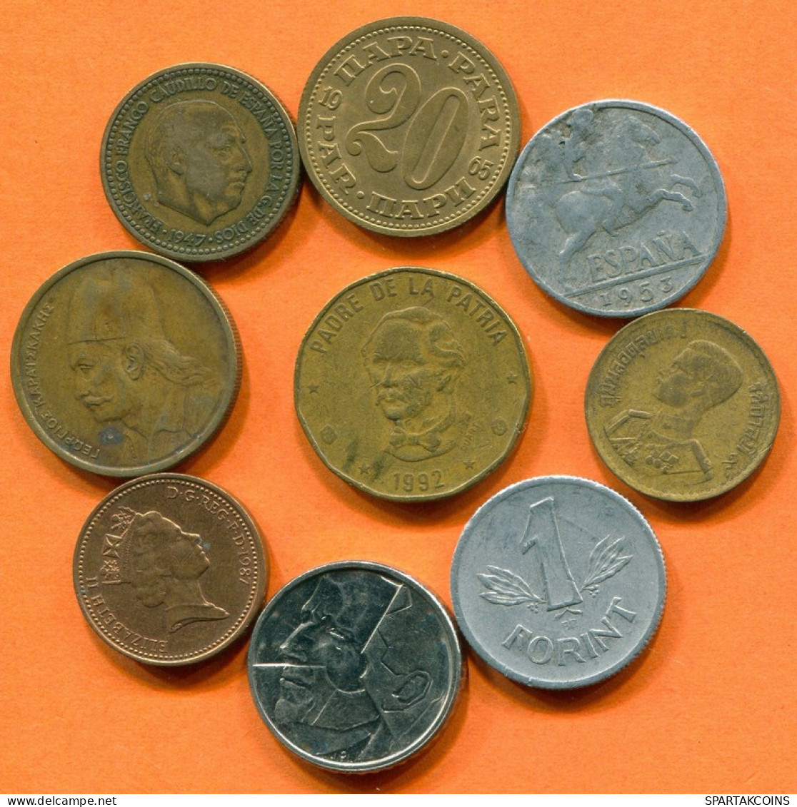 Collection MUNDO Moneda Lote Mixto Diferentes PAÍSES Y REGIONES #L10158.1.E - Lots & Kiloware - Coins