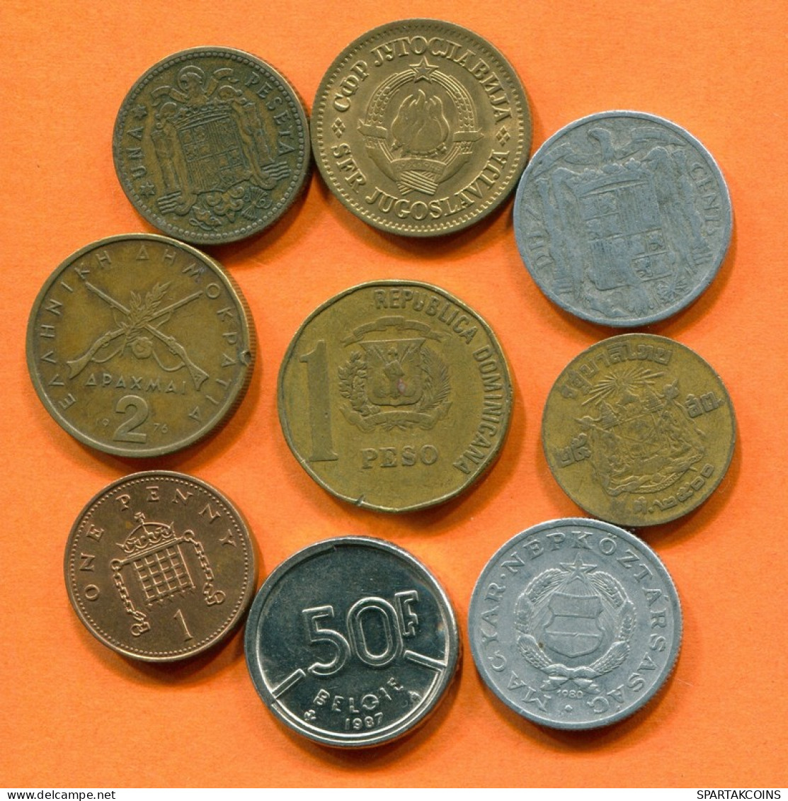 Collection MUNDO Moneda Lote Mixto Diferentes PAÍSES Y REGIONES #L10158.1.E - Lots & Kiloware - Coins