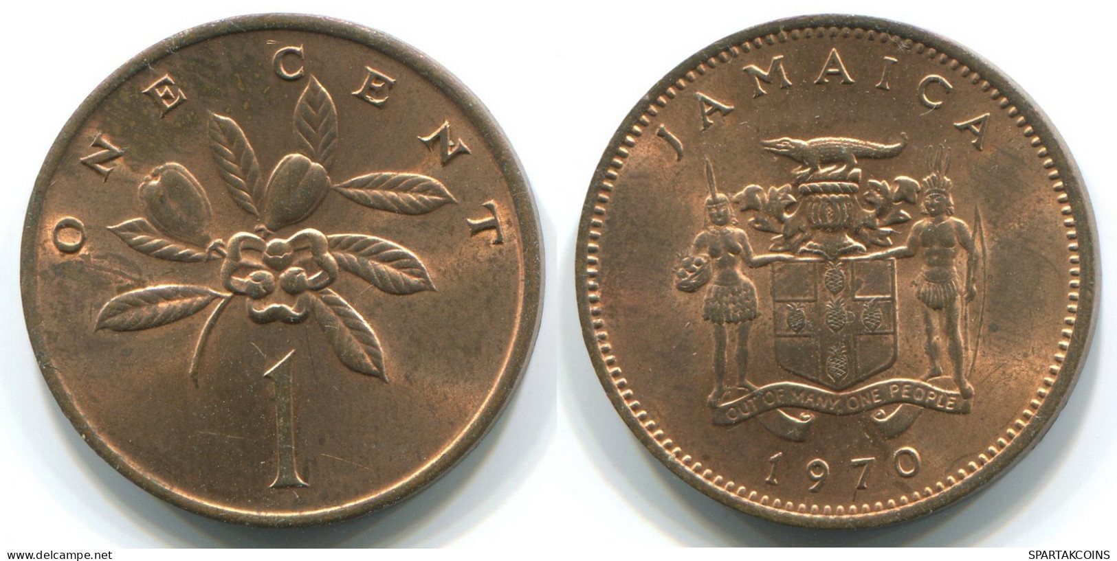 1 CENT 1970 JAMAICA Moneda #WW1185.E - Jamaica