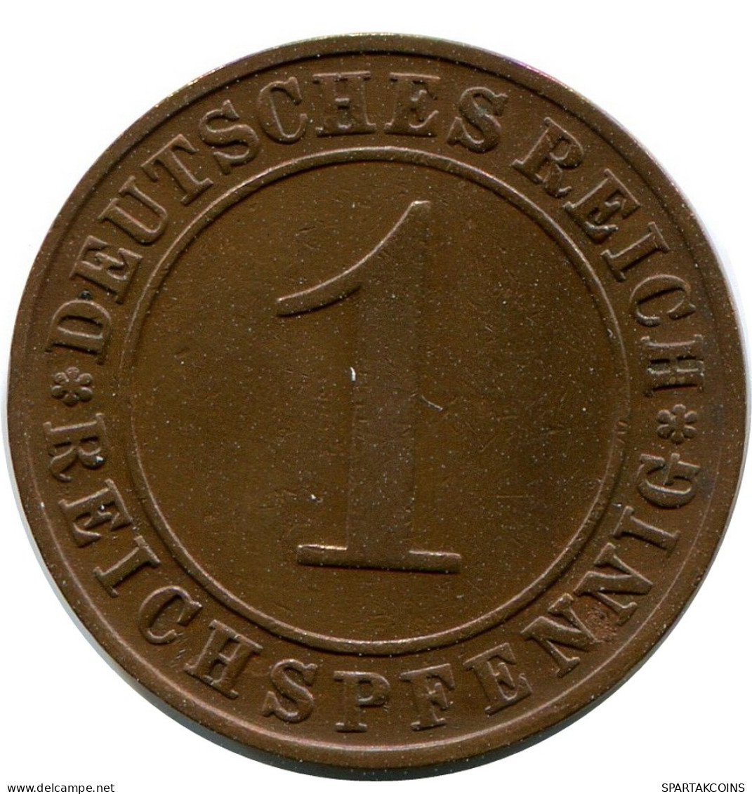 1 REICHSPFENNIG 1927 D ALLEMAGNE Pièce GERMANY #DB778.F - 1 Renten- & 1 Reichspfennig