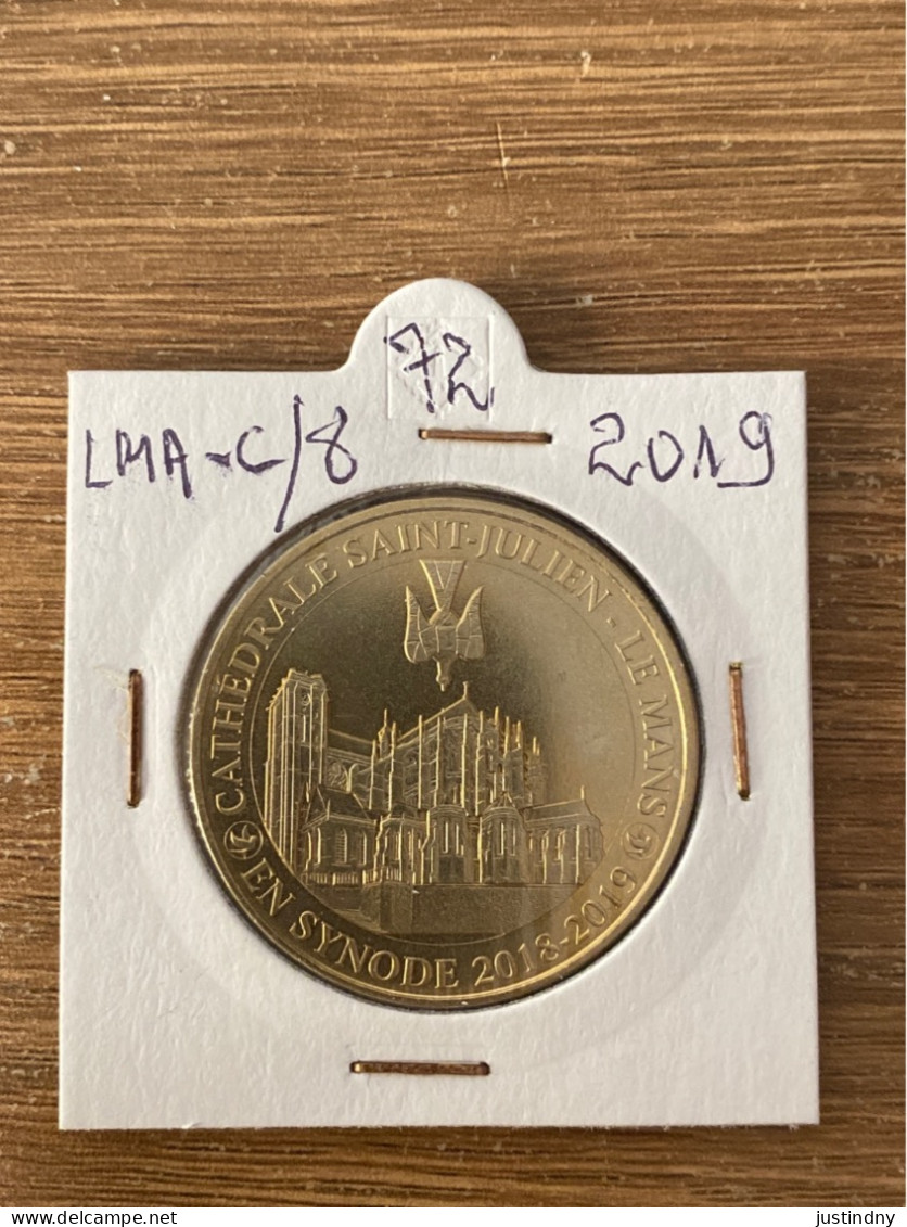 Monnaie De Paris Jeton Touristique - 72 - Le Mans - Cathédrale Saint Julien 2019 - 2019