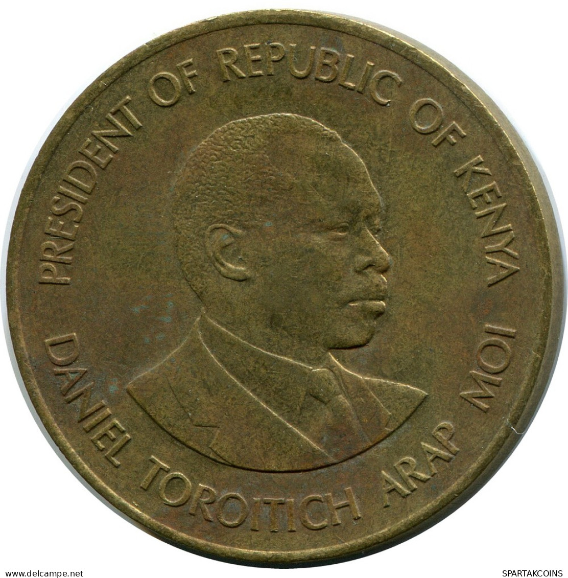 10 CENTS 1980 KENIA KENYA Münze #AR851.D - Kenya