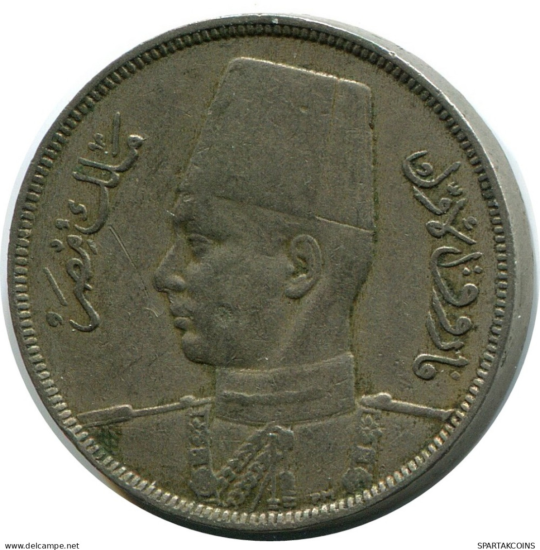 5 MILLIEMES 1938 ÄGYPTEN EGYPT Islamisch Münze #AP131.D - Egypt