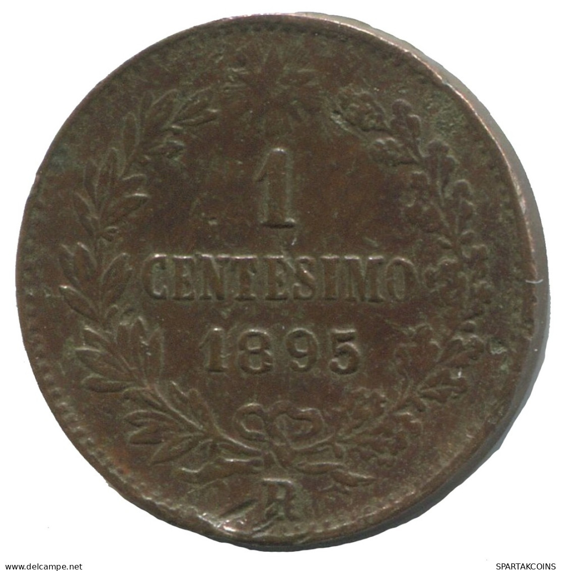 ITALY 1 Centesimo 1895 R Umberto I #AC186.8.F - Parma