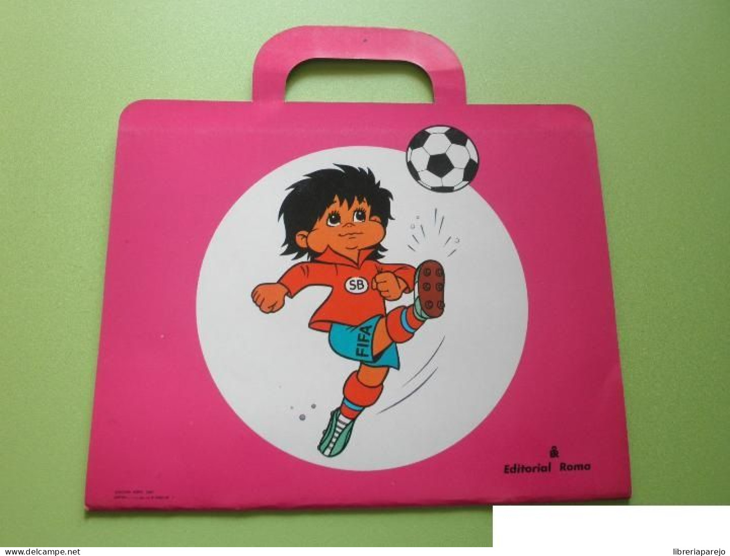 LOTE 4 BOLSAS RECREATIVAS SPORT-BILLY MUNDIAL FÚTBOL ESPAÑA 82 SIN RELLENAR DISTINTAS EDITORIAL ROMA - Juniors