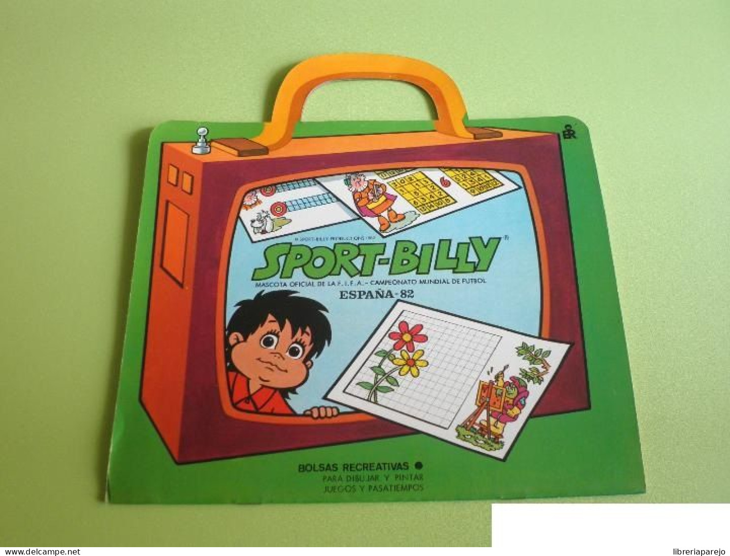 LOTE 4 BOLSAS RECREATIVAS SPORT-BILLY MUNDIAL FÚTBOL ESPAÑA 82 SIN RELLENAR DISTINTAS EDITORIAL ROMA - Kinder- Und Jugendbücher