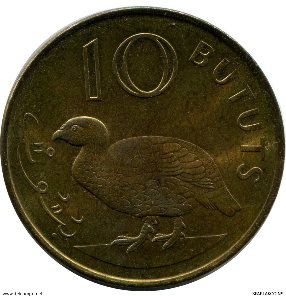 10 BUTUTS 1998 GAMBIA Moneda #AP888.E - Gambie