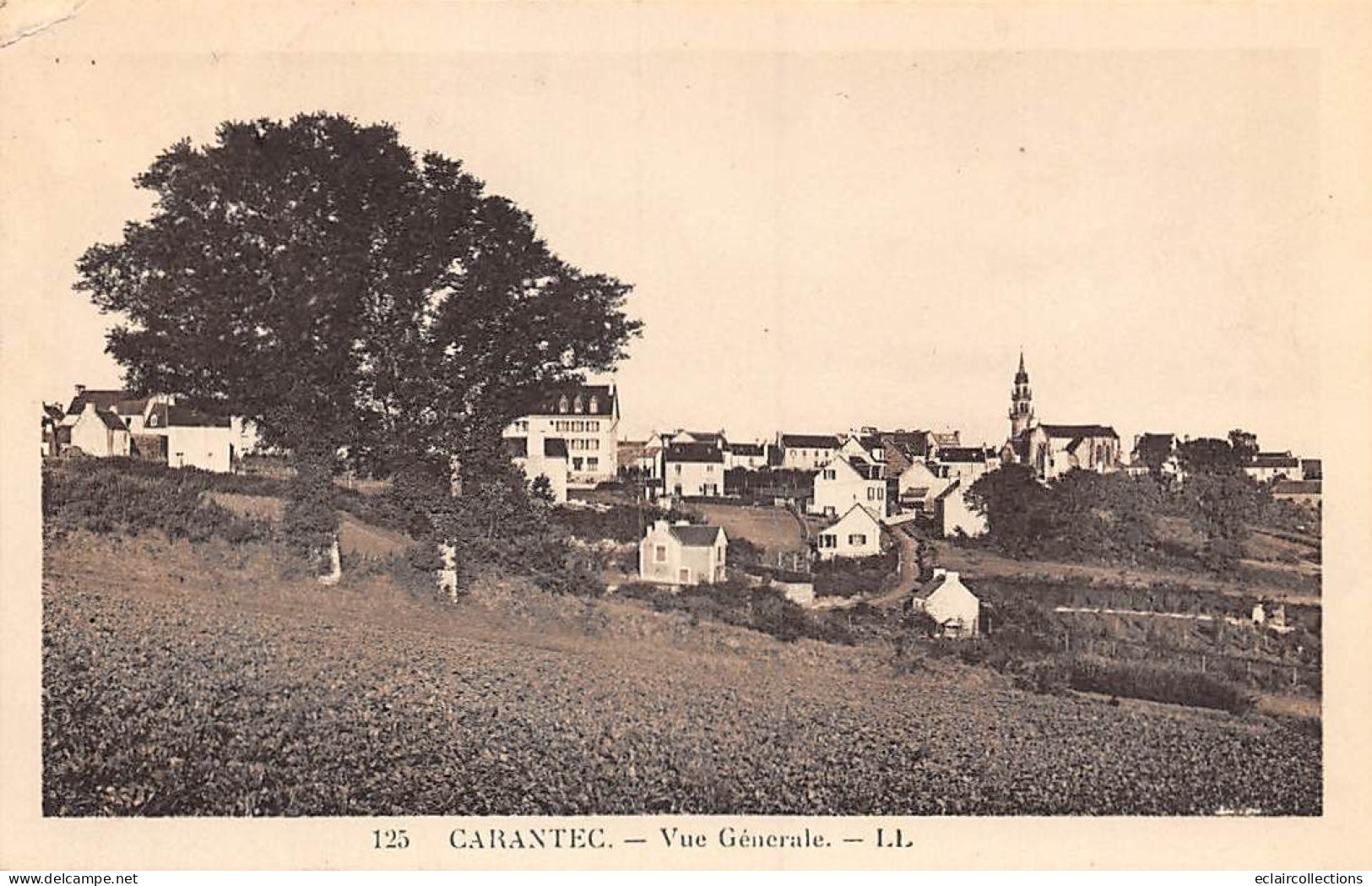 Carantec         29          Vue Générale         N° 125   (voir Scan) - Carantec