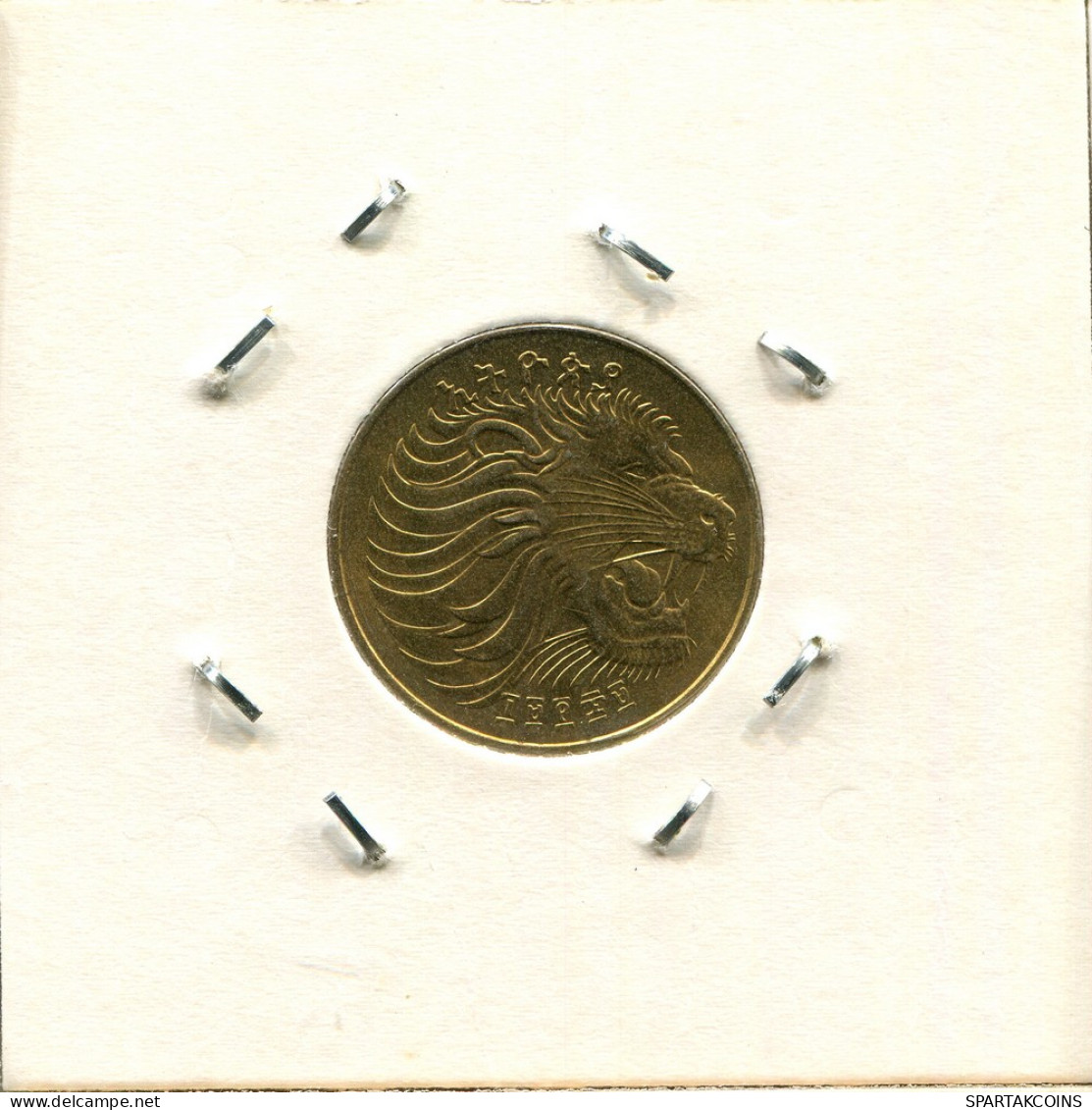 5 CENTS 2004 ÉTHIOPIE ETHIOPIA Pièce #AS188.F - Ethiopië