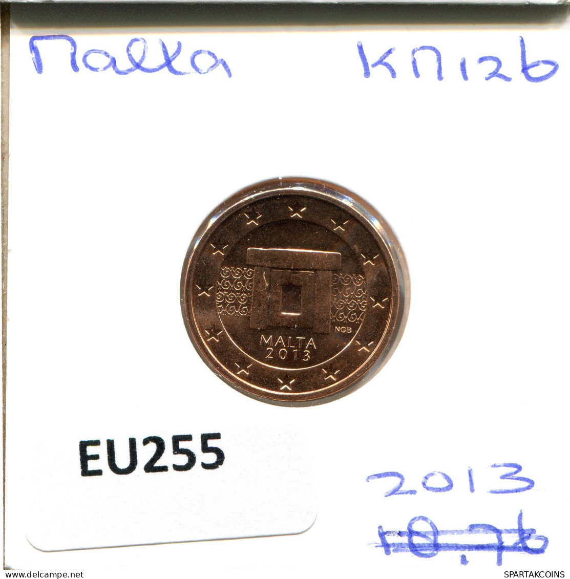 2 EURO CENTS 2013 MALTA Moneda #EU255.E - Malte