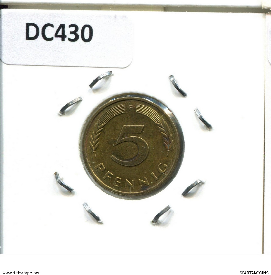 5 PFENNIG 1983 F WEST & UNIFIED GERMANY Coin #DC430.U - 5 Pfennig