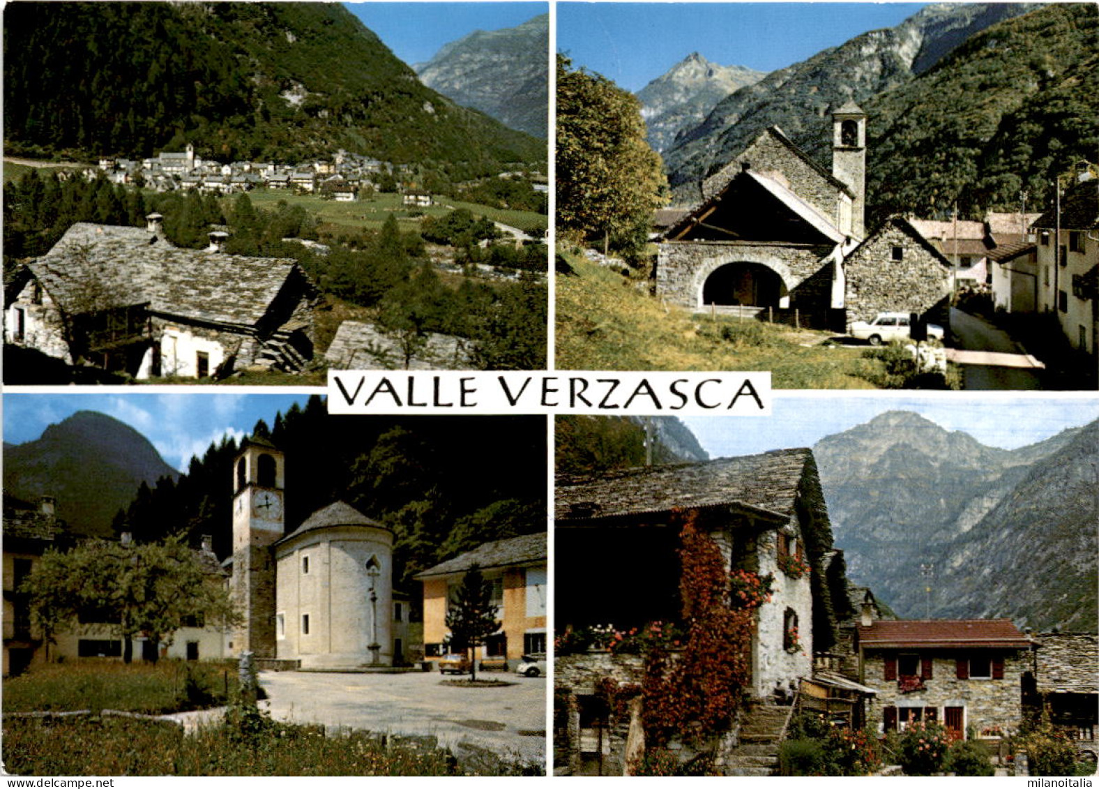 Valle Verzasca - 4 Bilder (8027) * 1987 - Verzasca