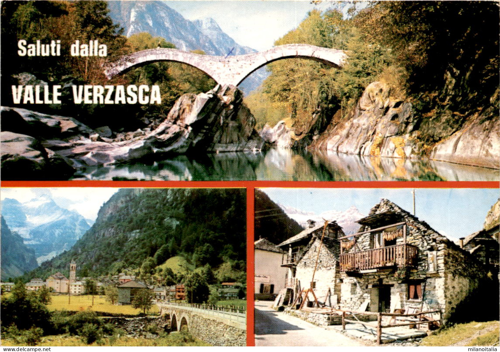 Saluti Dalla Valle Verzasca - 3 Bilder (1004) * 26. 4. 1988 - Verzasca