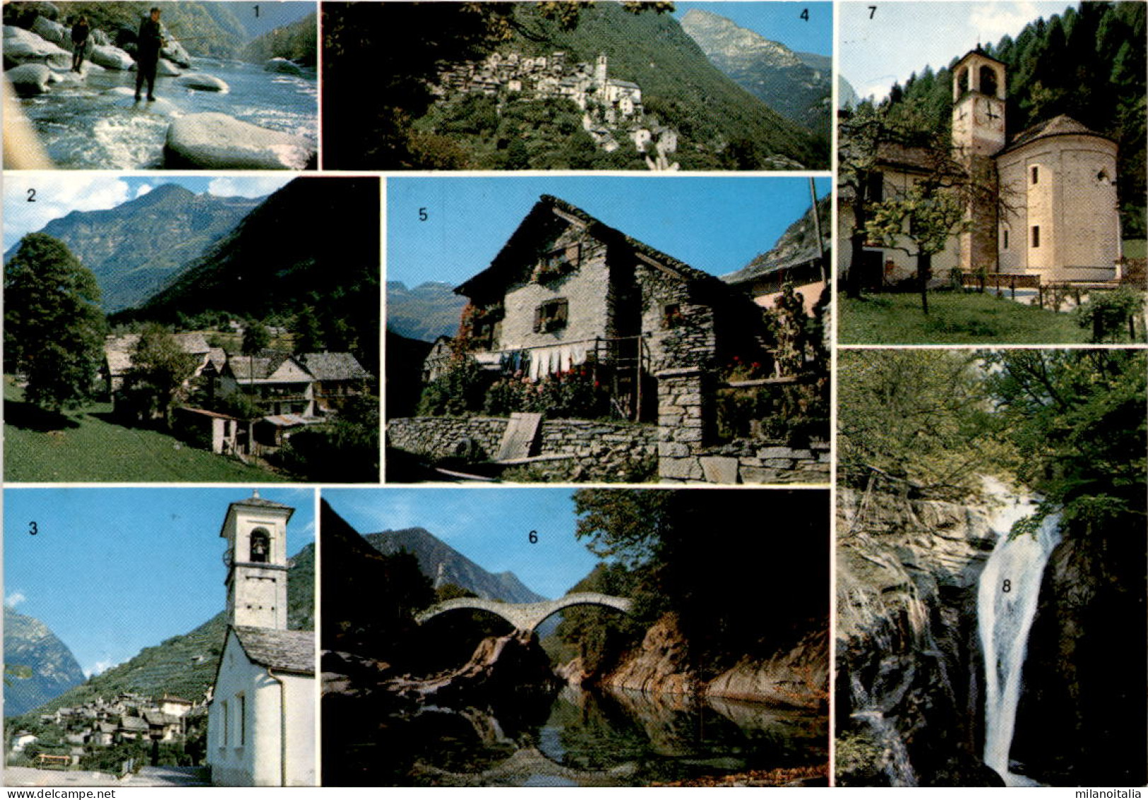 Valle Verzasca - 8 Bilder (1098) * 22. 5. 1979 - Verzasca